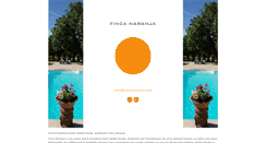Desktop Screenshot of fincanaranja.com